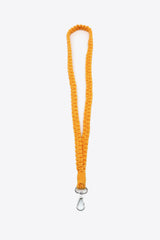 Assorted 2-Pack Hand-Woven Lanyard Keychain