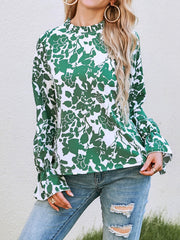 Elegant Casual Shirt Printed Long Sleeve Shirt