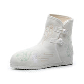 Damen Tuch Ethno-Stil bestickt Retro Han