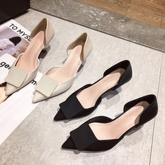 High Stiletto Black Pointed Toe Elegant