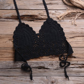 Personalized Hollow Out Cutout Beach Knitted Shell Pants