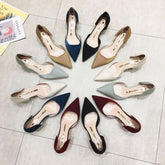 Escarpins à talons hauts et creux pour femmes, style banquet de printemps