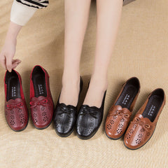 Women's Pumps Hollow Out Elderly Soft Bottom