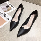 Spring Summer Stiletto Low-cut Nude Professional