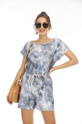 Combinaison courte tie-dye