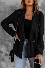 Blazer croisé avec poches