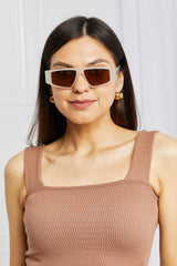 Geometrische TAC-Sonnenbrille mit Polarisationslinse