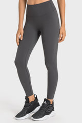 Yoga-Leggings mit hoher Taille und breiter Taille