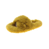 Women's Cross Fluffy Outside Wear Warm