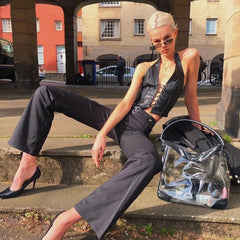 Gilet court chaud Gilet tricoté