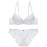 Lace Underwear Push up Comfort Push up Bra Set Extra Thick Small Breast Bigger Bra