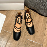 Chaussures hautes et basses épaisses pour femmes, élégantes et confortables