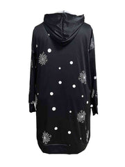 Robe à capuche grande taille MERRY CHRISTMAS