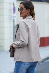 Blazer croisé avec poches