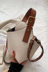 PU Leather Bucket Bag