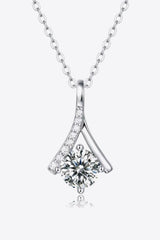 Occasion 1 Carat Moissanite Pendant Necklace
