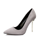 Low-cut Pointed Professional Solid Color Low Cut