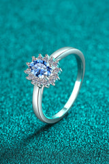 Auf meinem eigenen Moissanitring