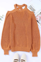 Pullover mit schulterfreiem Rücken