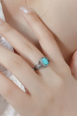 Türkis 925 Sterling Silber Ring