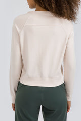 Cozy Fabulous Raglan Sleeve Sports Top