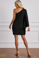 Statement-Kleid mit One-Shoulder-Träger
