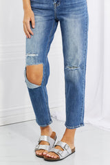 RISEN Emily High Rise Relaxed Jeans in voller Größe