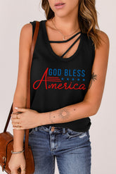 GOTT SEGNE AMERIKA Tank