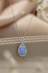 Feeling My Opal Pendant Necklace