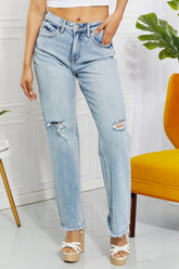 Vervet by Flying Monkey – Allie – Dad-Jeans im 90er-Stil in voller Größe