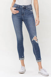 Jean skinny taille haute Teagan de Vervet by Flying Monkey