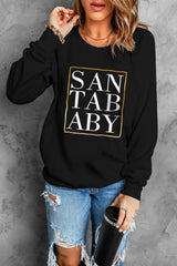 SANTA BABY Graphic Sweatshirt