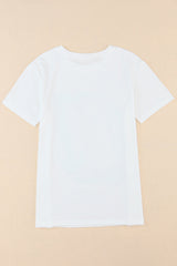 T-Shirt mit Cowboystiefel-Grafik