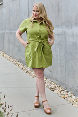 Robe boutonnée pleine grandeur Jady By Jane Stick With Me