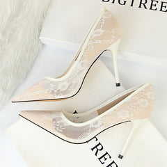Women's Slimming High Stiletto Shallow Mouth Heels