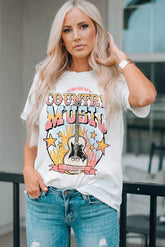 Country Music Nashville Grafik T-Shirt