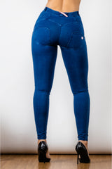 Jean skinny boutonné