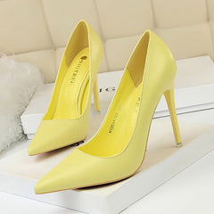 Women's High Stiletto Shallow Mouth Pointed Toe Heels