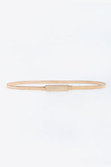 Elastic Iron Skinny Belt