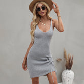 Camisole ample en tricot pour la plage