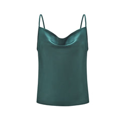 Solid Color Camisole Bottoming Chiffon Shirt Top