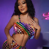 Acrylic Paillette Camisole