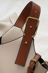 PU Leather Bucket Bag