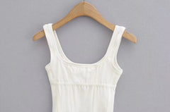 Curved Hem Exposed cropped Niche All-Match Wear Boning Corset Boning Corset Camisole