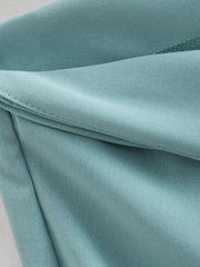 Street Hipster Pleated Hip Skirt High Waist Slit All-Match