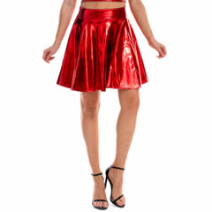 Big Swing Skirt Nightclub Stage Performance Wear Pleated Skirt
