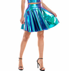 Big Swing Skirt Nightclub Stage Performance Wear Pleated Skirt