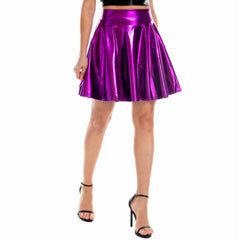 Big Swing Skirt Nightclub Stage Performance Wear Pleated Skirt