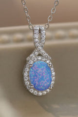 Feeling My Opal Pendant Necklace