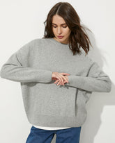 Russian Sweater Round Neck Pullover Loose Sweater